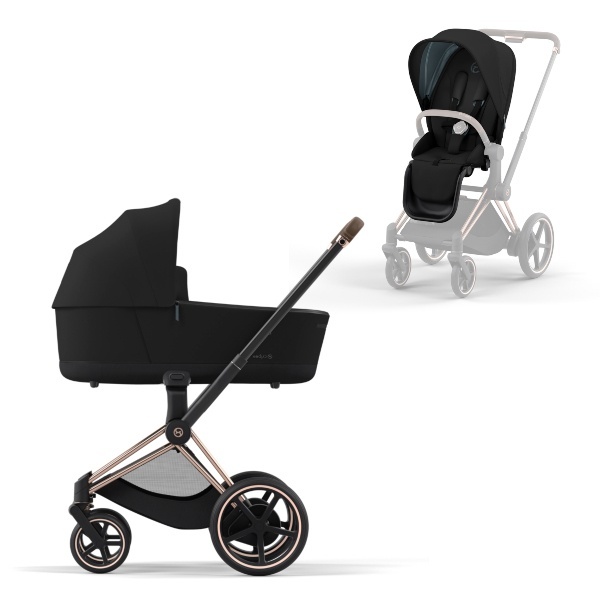 Cybex E-Priam Duo, Rosegull