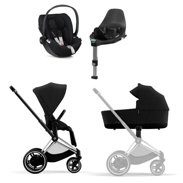 Cybex E-Priam Duo - inkl. Cloud T og Base T