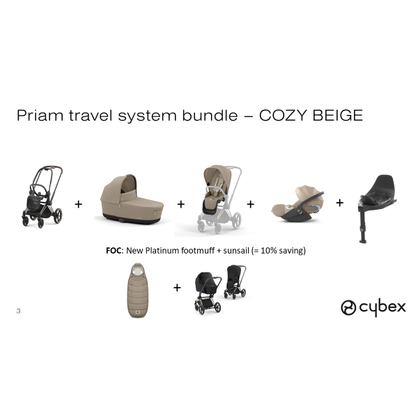 Cybex Priam - Cosy Beige Kampanje!