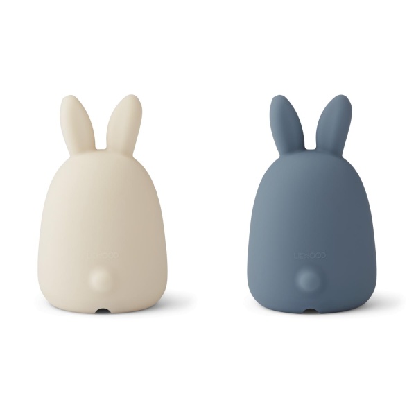 Liewood – Callie night light 2-pack Rabbit Sandy/ Stormy Blue - Bilde 2