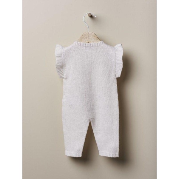Wedoble ulldress, Hvit - Bilde 3