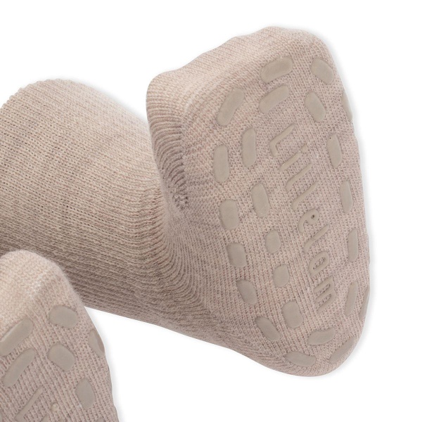 Lillelam Ullsokk med antiskli, Beige - Bilde 3
