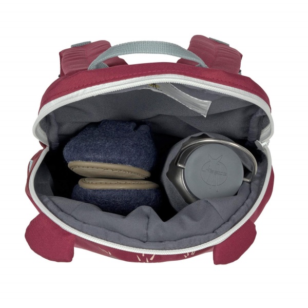 Lassig Tiny Backpack, Bear Burgundy - Bilde 2