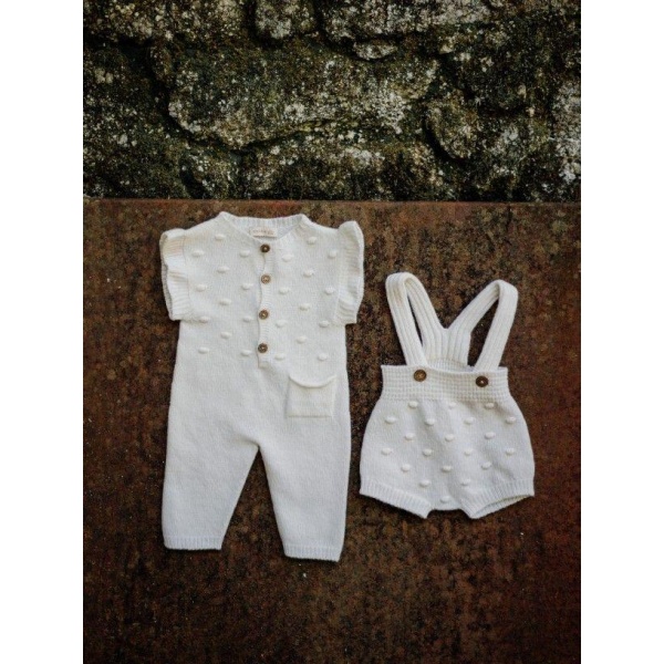 Wedoble ulldress, Hvit - Bilde 4