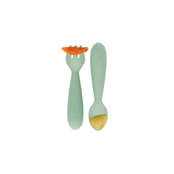 Ezpz - Mini Utensils, Sage - Bilde 3