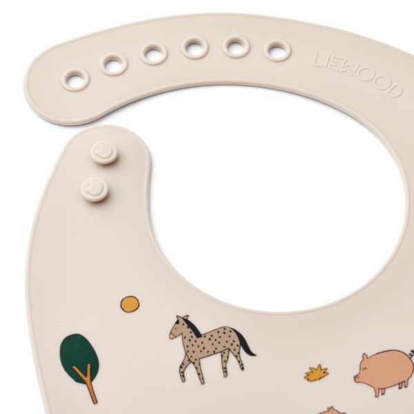 Liewood Tilda Bib 2-pack, Farm - Bilde 2