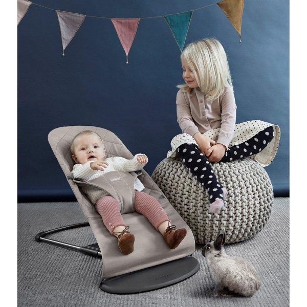 Babybjørn Vippestol, Sand Grey - Bilde 2