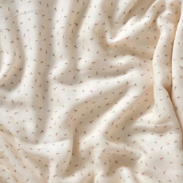 JACK O JUNO Muslin Blanket, Poppy in Bloom - Bilde 2