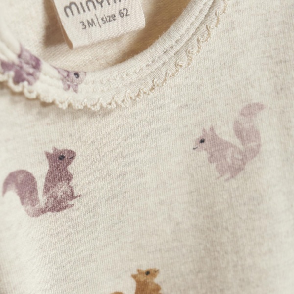Minymo Body LS AOP Sweat - Bilde 2