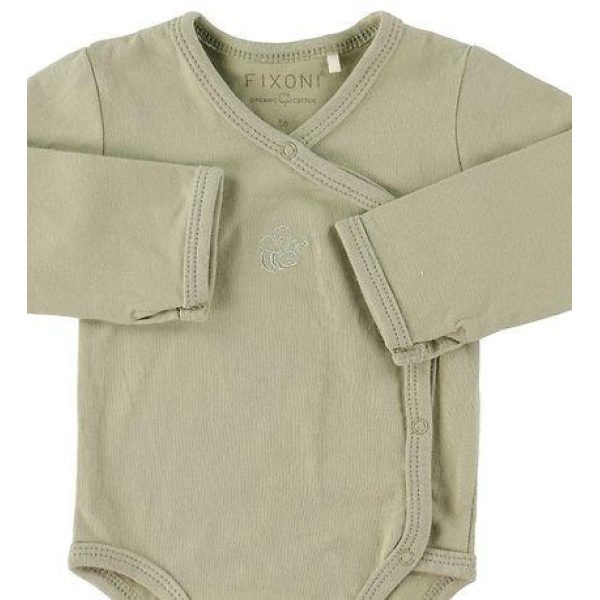 Fixoni Wrap Bodysuit l/s - Tea, Prematur - Bilde 2