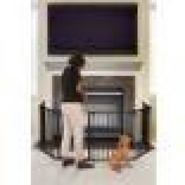 Dreambaby Sikkerhetsgrind 3i1 m/6 seksjoner, sort - Bilde 2