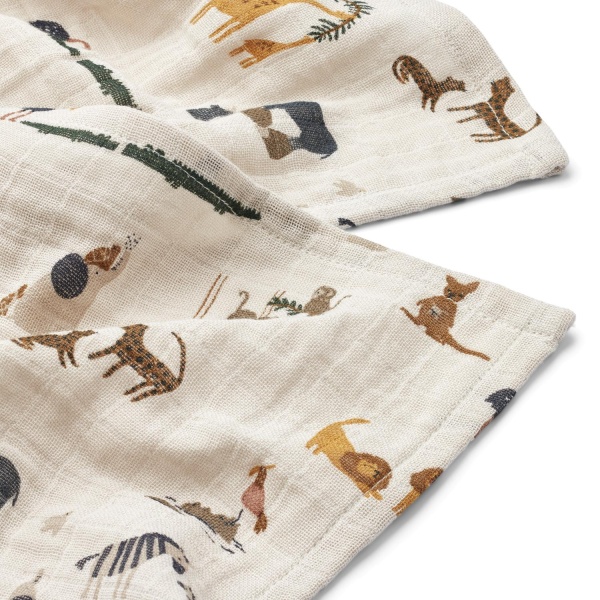 Liewood Lewis Muslin Cloth. All Together Sandy - Bilde 2