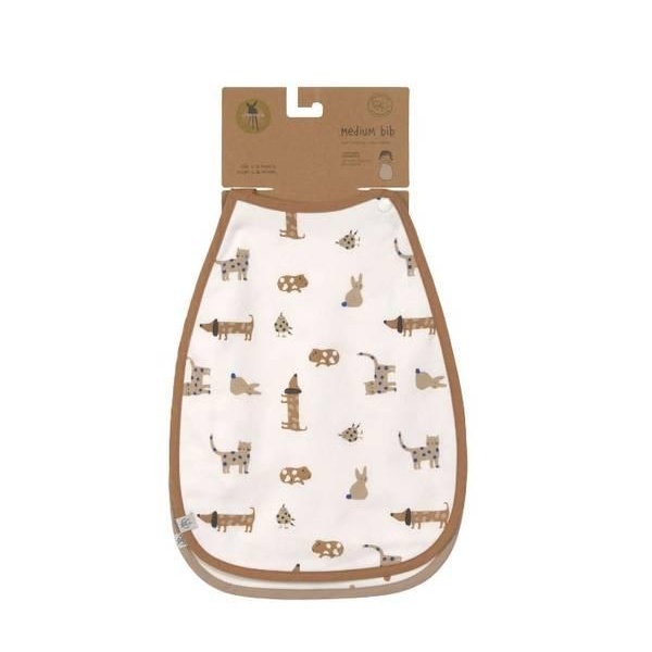 Lassig Medium bib 2 pk, Little Mateys Royal Blue - Bilde 2