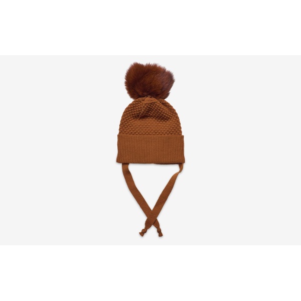 MP, Chunky Oslo Beanie w fox fur, 40 - Bilde 2