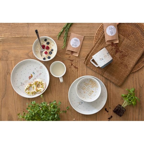 Dish Set Porcelain/Silicone Garden Explorer - Bilde 4