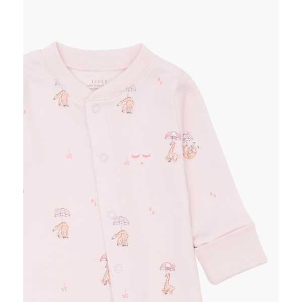 Livly Giraffe Overall, pink - Bilde 3