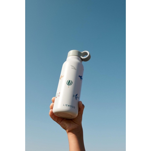 Liewood Falk Water Bottle 350 ml, Aviator / Ecru - Bilde 3