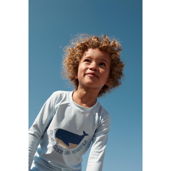 Liewood   Noah Placement Longsleeve Swim Tee - Bilde 4