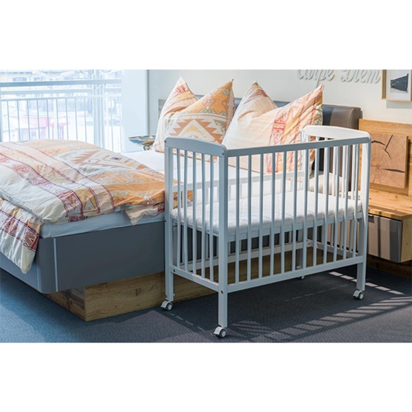 Fillikid Nino lux Bedside Seng, White - Bilde 2