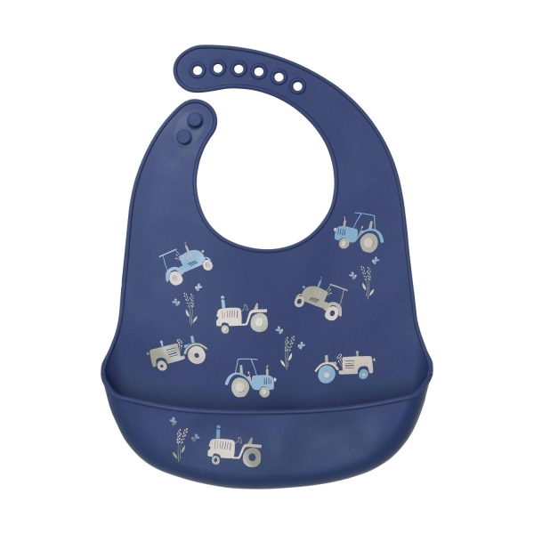 CeLaVi Silicon Bib (2-pack), Blå - Bilde 2