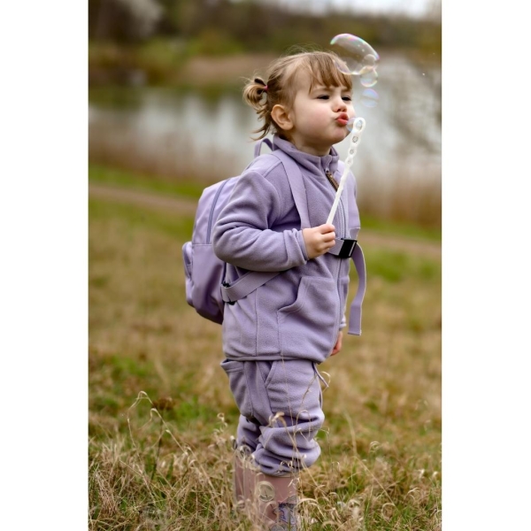 Mikk-line Fleece-Set, Lilla - Bilde 4