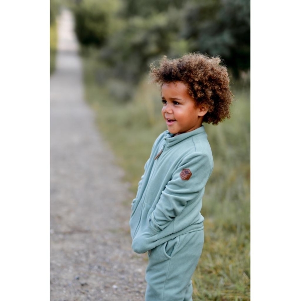 Mikk-line Fleece-Set, Grønn - Bilde 3