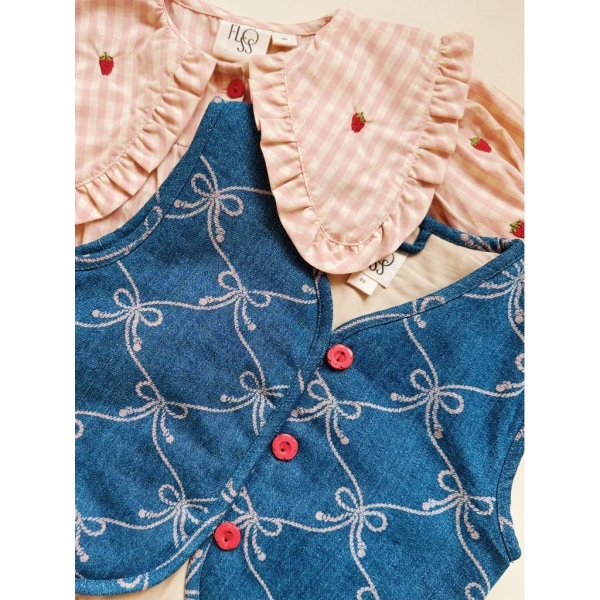 Floss Dolly SS Dress, Rosa - Bilde 2