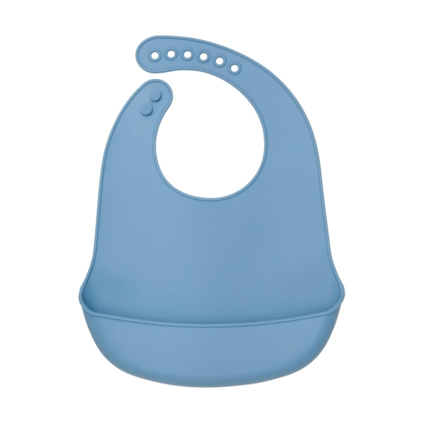 CeLaVi Silicon Bib (2-pack), Blå - Bilde 3