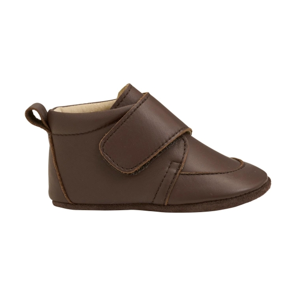 En Fant Baby Leather slippers, Brown - Bilde 2