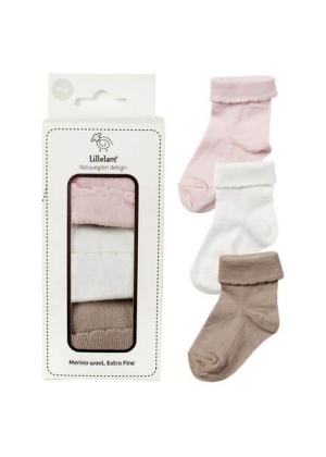 Lillelam, 3Pk Ullsokk Gavepakk