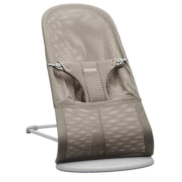 Babybjørn Vippestol Mesh, Grey/Beige