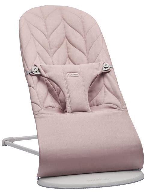 BabyBjörn Vippestol Bliss, Woven, Petal, Dusty Pink