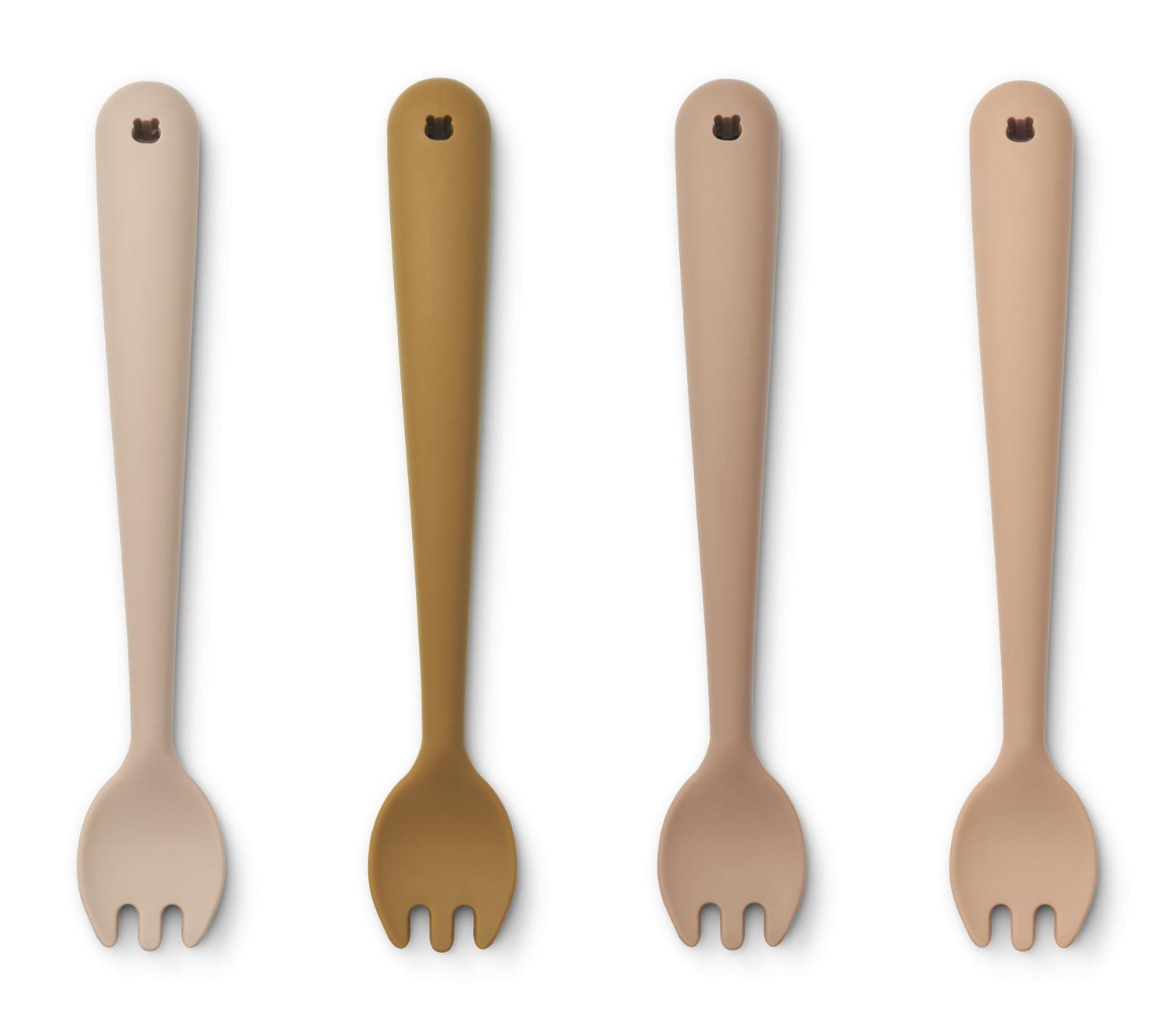 Liewood Scott feeding fork 4-pack