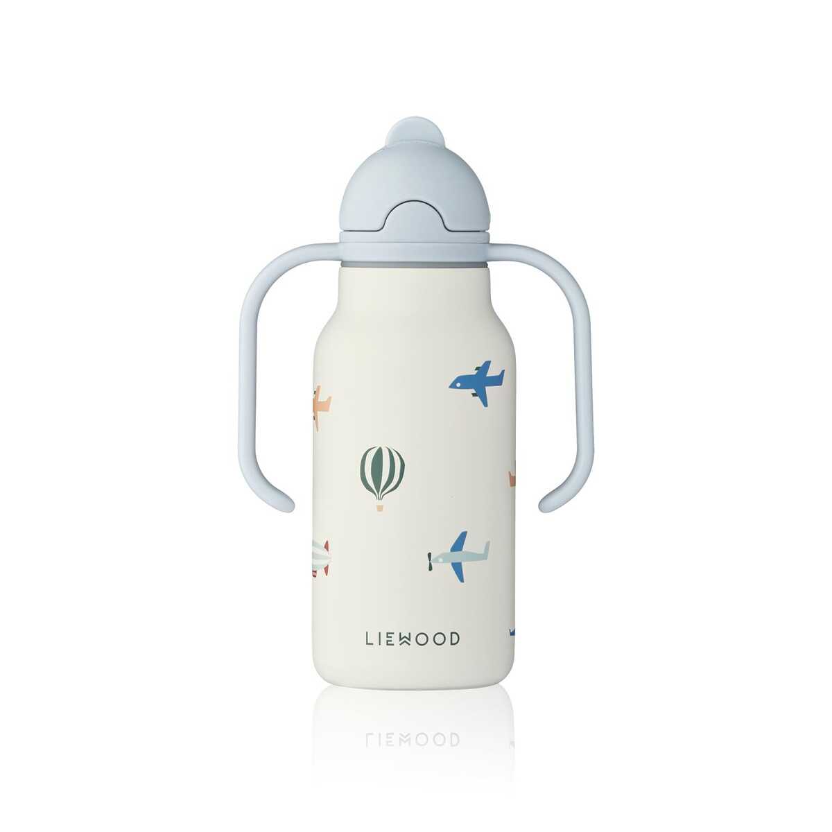 Liewood Kimmie Water Bottle 250 ml, Aviator / Ecru