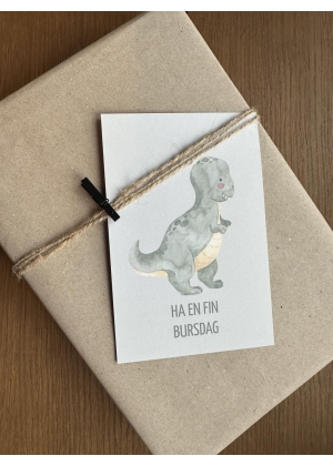Kort | Ha en fin bursdag | 10x15cm