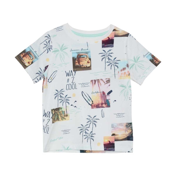Minymo T-shirt SS AOP