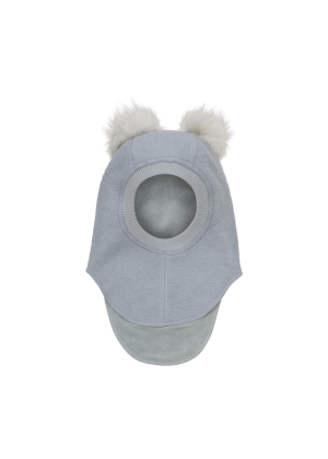 HUTTELIHUT Balaclava Wool Alpaca Pompoms