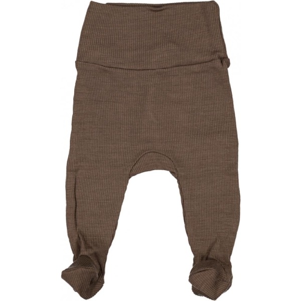 MarMar Pixa Wool Rib bukse, Terre