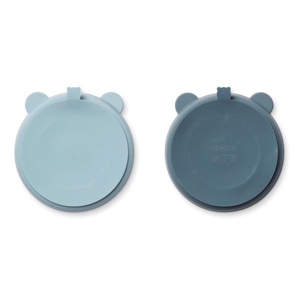 Liewood Stacy Divider Suction Plate 2-Pack - Bilde 2