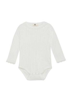 En Fant Body LS Pointelle