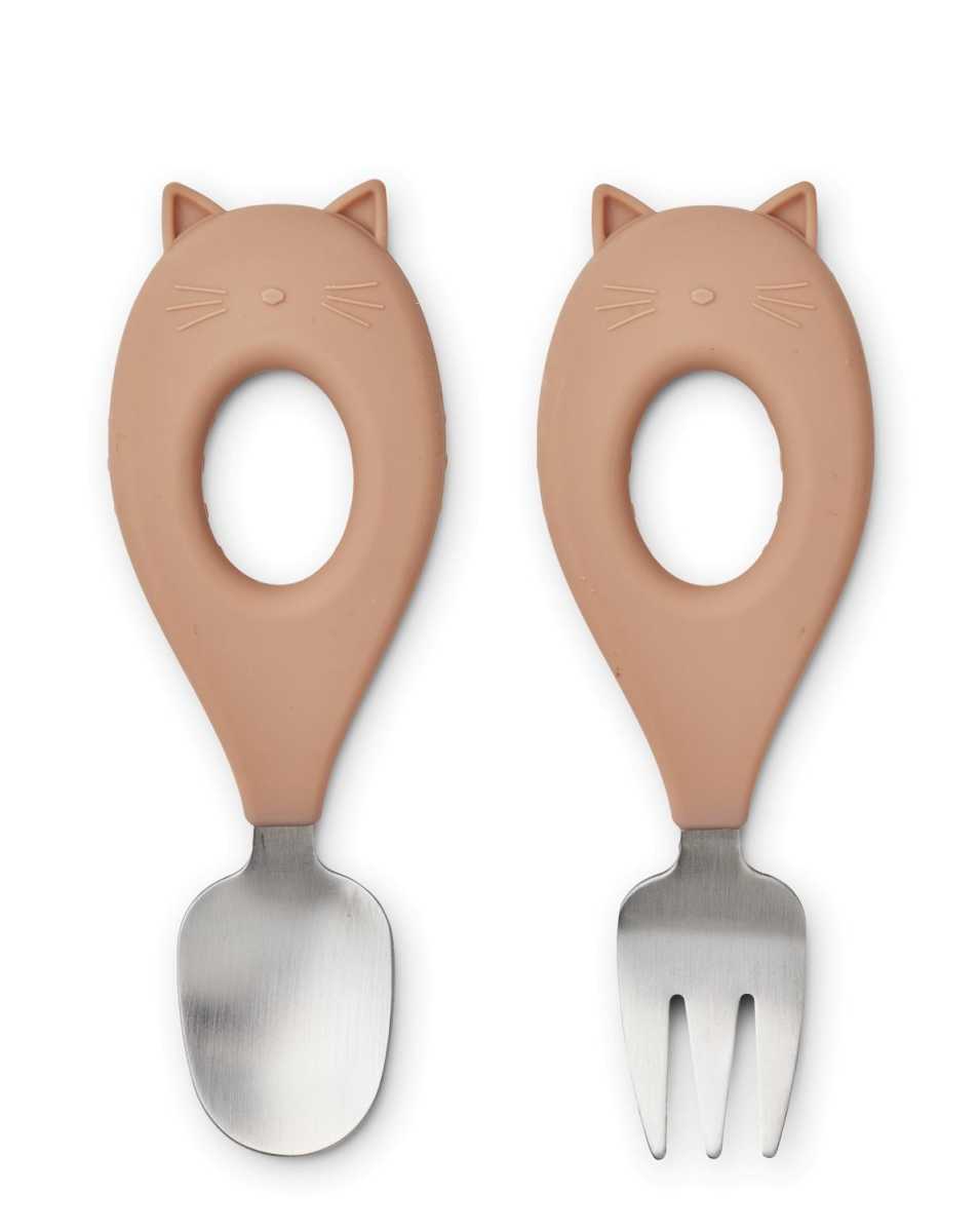 Liewood Stanley Baby set, Cat / Tuscany rose