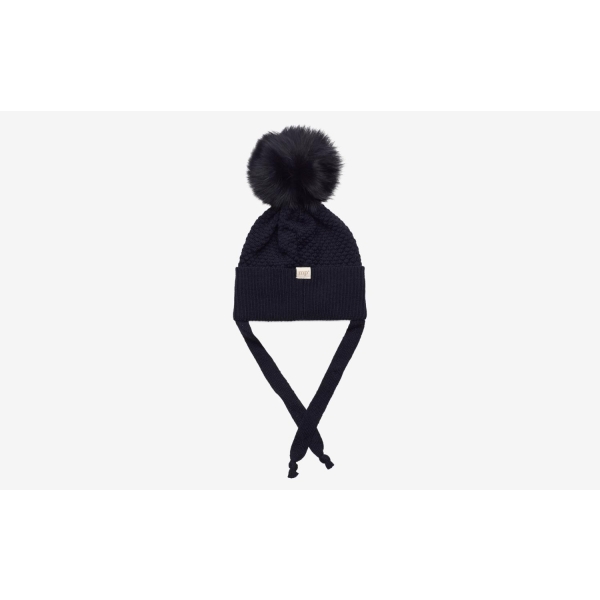 MP, Chunky Oslo Beanie w fox fur, 807