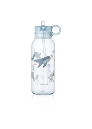 Liewood Yang Tritan Water Bottle 500ml, Sea creature / Sandy