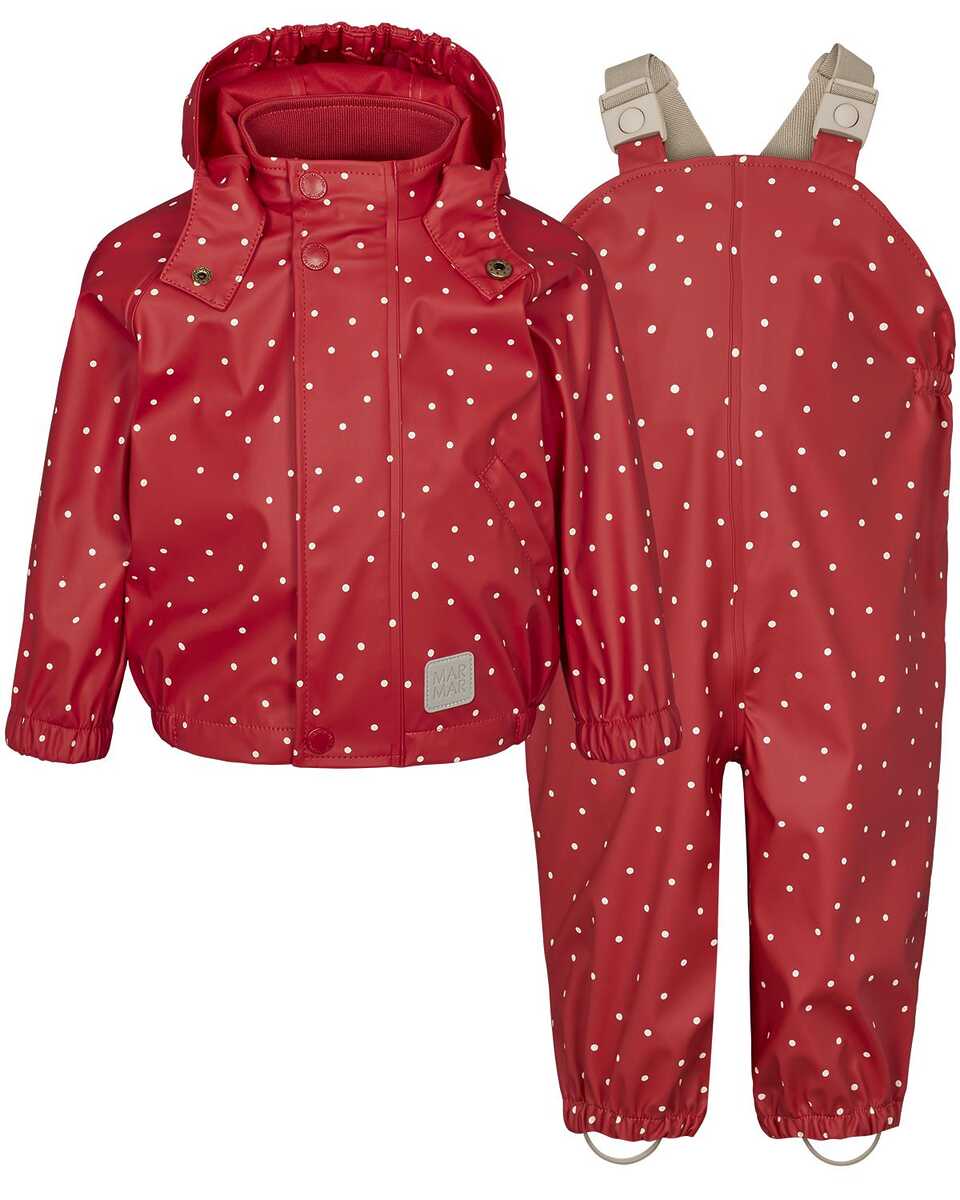 MarMar Oddy set, Red Dew Dot