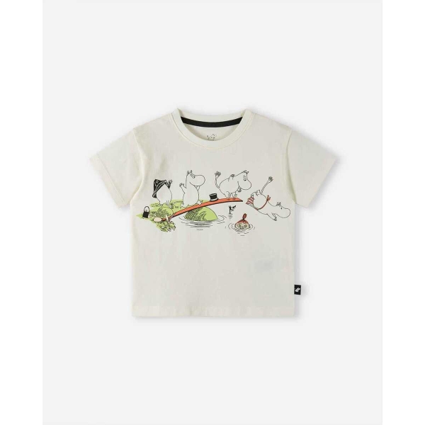 Reima T-skjorte Moomin, Hvit