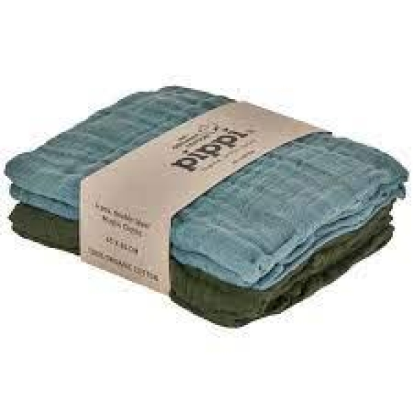 Pippi Muslin Cloth - 4-pack - 65x65