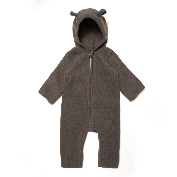 HUTTEliHUT Pram Suit Ears Cotton Fleece