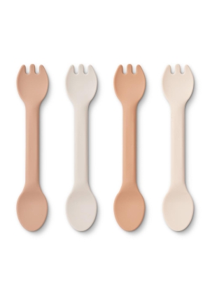 Liewood  Jan 2 in 1 Cutlery 4-Pack