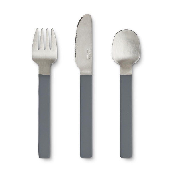 Liewood COLIN JUNIOR CUTLERY, Whale Blue