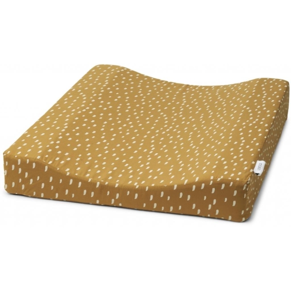 Liewood Fritz changing mat, Graphic stroke/golden caramel